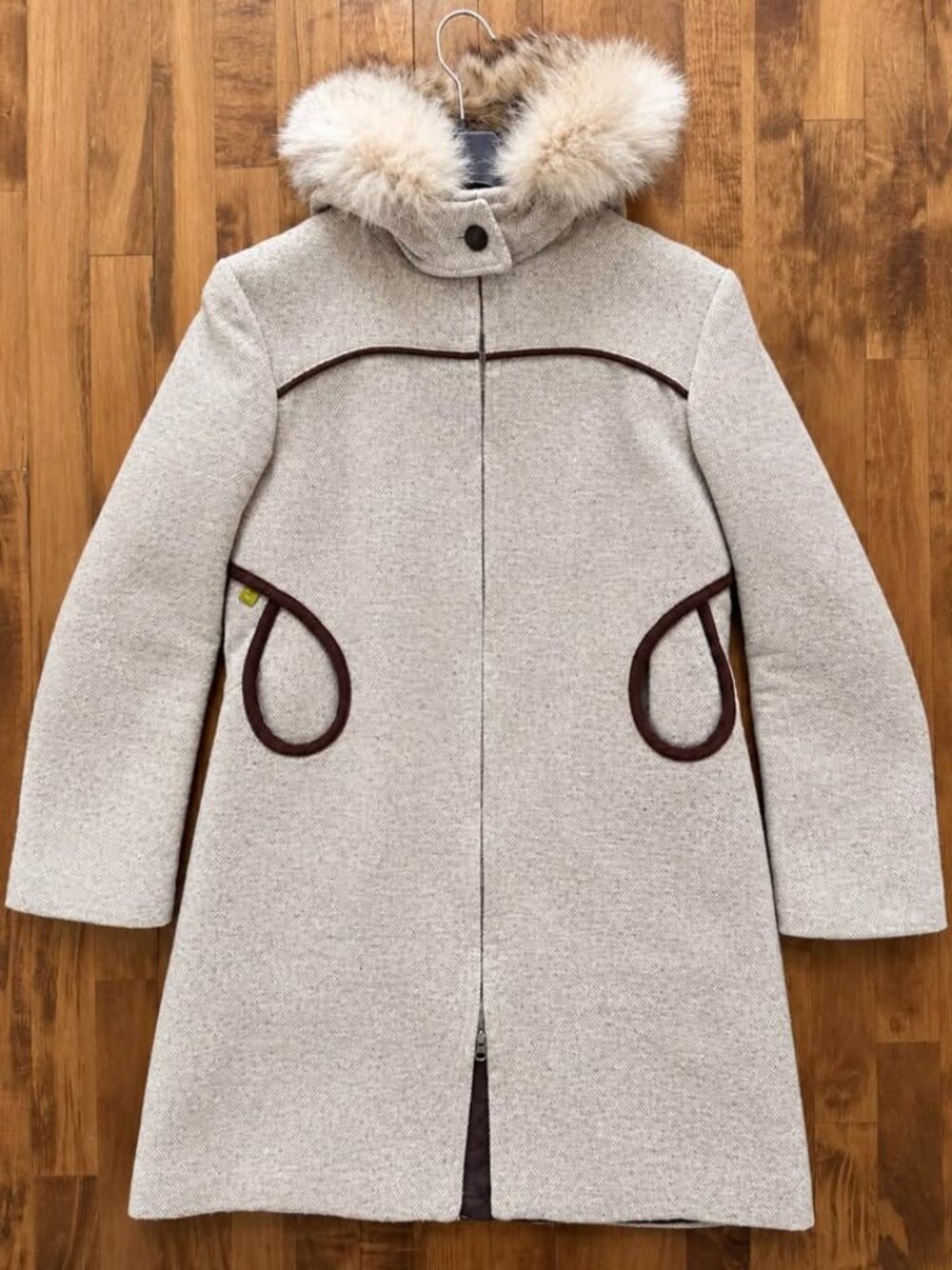 SOIA & KYO Women's Winter Wool Coat – Size L / US 10